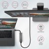 AXAGON HMC-5G2 Wieloportowy hub USB 5in1, 10Gbps, 2x USB-A + 2x USB-C + HDMI 4K/60Hz, PD 100W, 13cm USB-C kabel