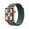 Apple Watch SE GPS + Cellular, koperta 40 mm z aluminium w kolorze księżycowej poświaty z opaską sportową w kolorze górskiego je