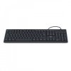Hama Klawiatura CK-200 przewodowa Czarna