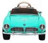Autko BMW 507 Retro elektryczne dla dzieci Zielony