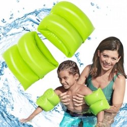 BESTWAY 32005 Motylki rękawki do pływania zielone 2-5 lat