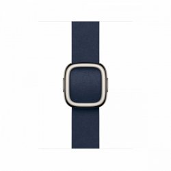 Apple Pasek w kolorze głębinowego błękitu z klamrą nowoczesną do koperty 42 mm - rozmiar S
