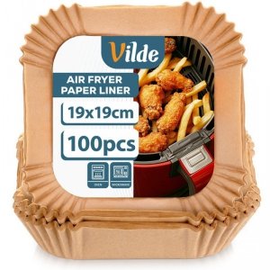 WKŁAD PAPIEROWY DO FRYTOWNICY KWADRATOWY 19 x 19cm 100szt. 279045