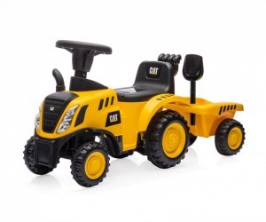 Milly Mally Pojazd CAT Traktor z przyczepą żółty jeździk