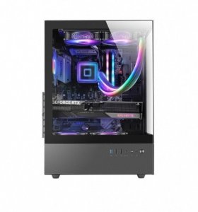 Obudowa Mars MC-XO ATX wentylator FRGB czarna