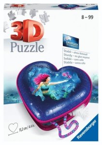 Puzzle 3D Mermaids Heart