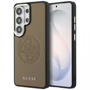 GUESS futerał do SAMSUNG S26 Ultra GUHMS26L5PG4SRGW (Perforated Logo MagSafe) brązowy