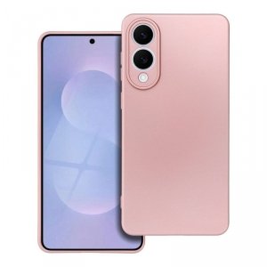 Futerał do Samsung S25 EDGE Metallic różowy