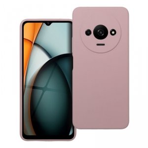 Futerał do Xiaomi Redmi A3 4G Silicone 2mm pudrowy róż