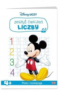Disney Uczy. Zeszyt ćwiczeń. Liczby