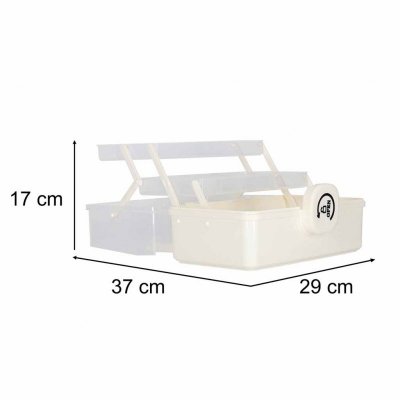 Organizer pojemnik na lekarstwa leki  apteczka przechowywania leków 29x16x15cm