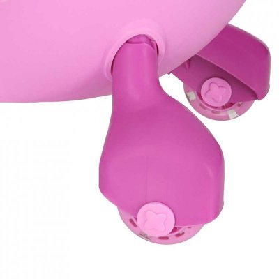 Jeździk grawitacyjny świecące koła LED różowy