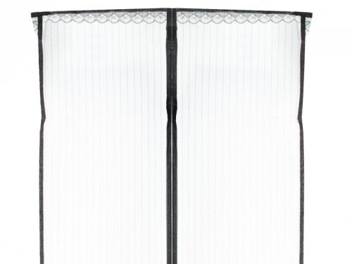Moskitiera siatka magnetyczna na drzwi 110x220cm CZARNA