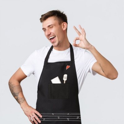 FARTUCH FARTUSZEK KUCHENNY BAWEŁNIANY OCHRONNY 960862