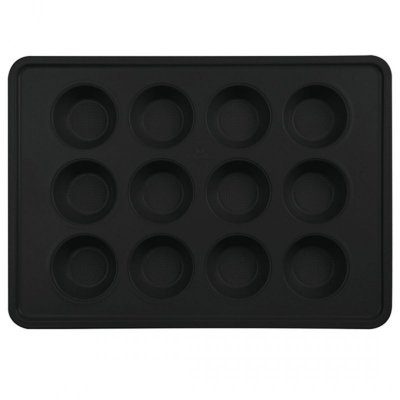 FORMA TYTANOWA DO MUFFINEK BERLINGER HAUS BH-7876 MATTE BLACK