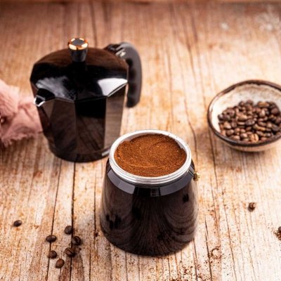 KAWIARKA ZAPARZACZ DO KAWY 600ml KINGHOFF KH-1885 INDUKCJA