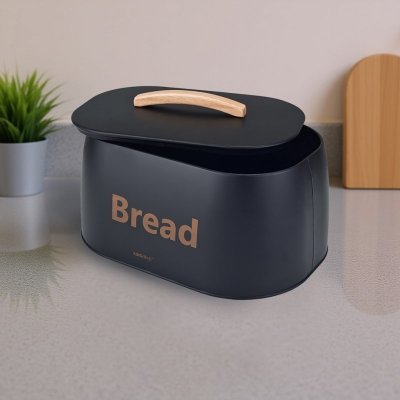 CHLEBAK POJEMNIK STALOWY NA PIECZYWO KINGHOFF KH-1946