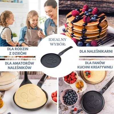 PATELNIA DO UŚMIECHNIĘTYCH NALEŚNIKÓW 18cm KLAUSBERG KB-7971