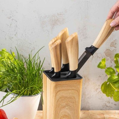 ZESTAW NOŻY KUCHENNYCH W BLOKU KLAUSBERG KB-9035