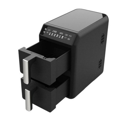 Feel-Maestro Frytownica beztłuszczowa podwójna pionowa 5l + 5l  2400W  MR-761