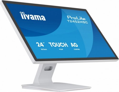 Monitor 24 cale T2452MSC-W1AG FHD,10PKT, POJ, IPS, HDMI, DP, 400cd, biały