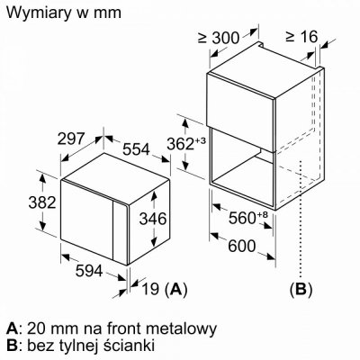 Kuchnia mikrofalowa BFL520MB0