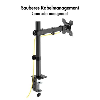 Uchwyt do monitora 17 - 32', max 10kg., stalowy