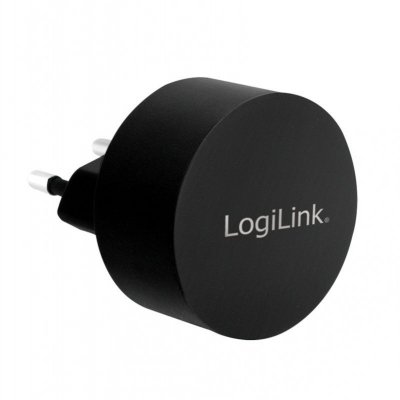 Ładowarka sieciowa  2x USB-A, 10.5W, czarna