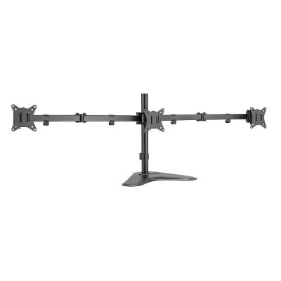 Uchwyt na 3 monitory, 17-27 cali, max 7kg na ramie