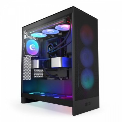 Chłodzenie wodne KRAKEN PLUS 360 RGB LCD czarne