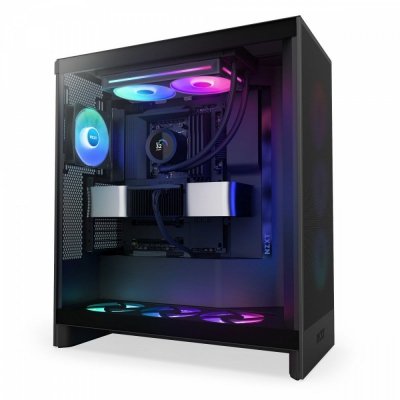Chłodzenie wodne Kraken PLUS 240 RGB LCD czarne