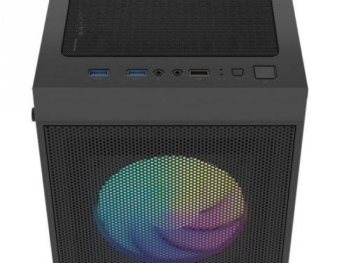 Obudowa Shobo SH8F ARGB Midi tower z oknem czarna