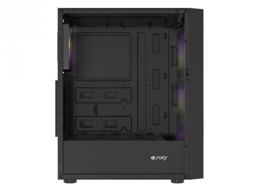 Obudowa Shobo SH8F ARGB Midi tower z oknem czarna