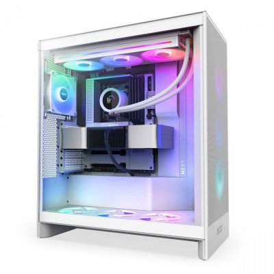 Chłodzenie wodne Kraken plus 360 RGB LCD białe