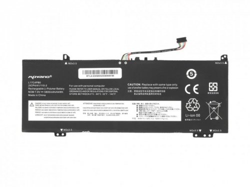 Bateria L17C4PB0 L17M4PB0 do Lenovo Yoga 530-14IKB - 5800 mAh (44 Wh)