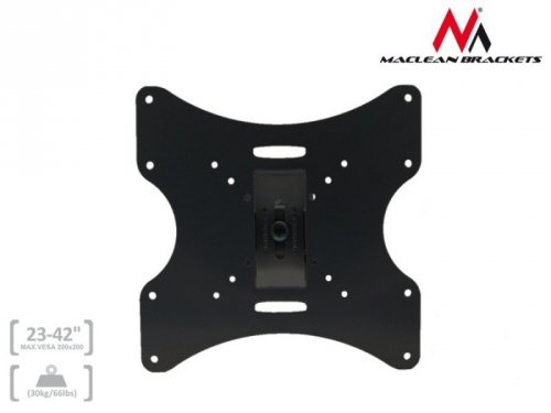 Maclean Uchwyt do Telewizora lub monitora 23-42&quot; 30kg uniwersalny MC-501A B max vesa 200 czarny