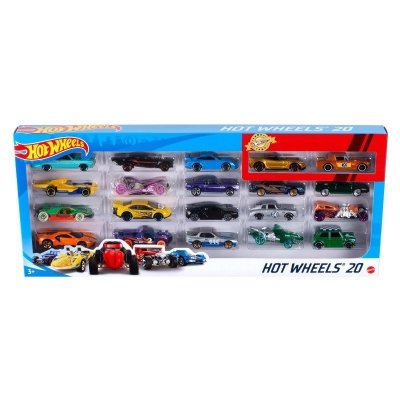Hot Wheels Pojazdy Dwudziestopak