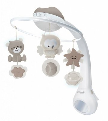 B-kids Muzyczna karuzelka 3w1 Infantino beżowa