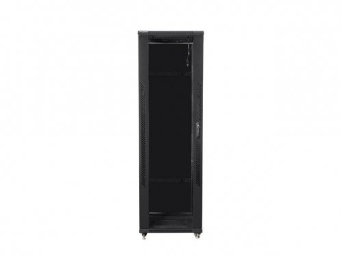 Lanberg Szafa stojąca Rack 19 cali 42U 800x800mm czarna