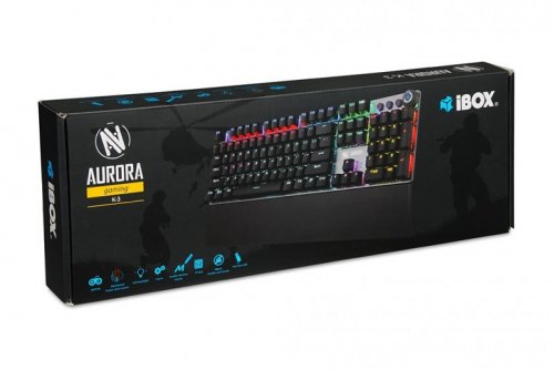 iBOX Klawiatura Aurora K-3 Gaming mechaniczna