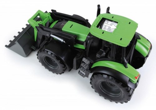 Lena Pojazd Traktor Agrotron z łyżką Luzem w kartonie