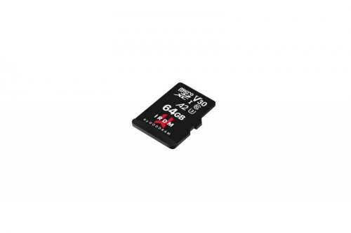 GOODRAM Karta pamięci microSD IRDM 64GB UHS-I U3 A2  + adapter