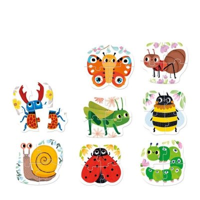 CzuCzu Puzzle Robaczki czworaczki