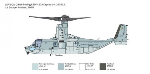 Italeri Model plastikowy V-22A Osprey 1/72