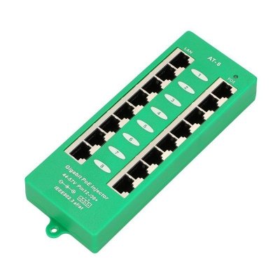 Extralink PoE Injector 8 portów Gigabit