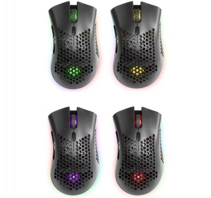 Defender Mysz gamingowa bezprzewodowa Warlock GM-709L Optic RF RGB 2400 dpi 8P