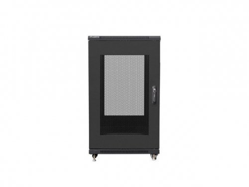 Lanberg Szafa stojąca 19 cali 22U 600x800 drzwi perforowane, czarna