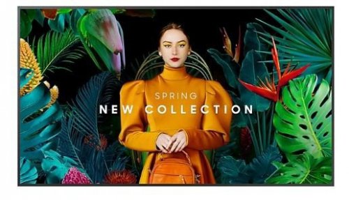 Samsung Monitor profesjonalny QB75C 75 cali Błyszczący 16h/7 350(cd/m2) 3840x2160 (UHD) S10 Player (Tizen 7) Wi-Fi/BT 3 lata On-