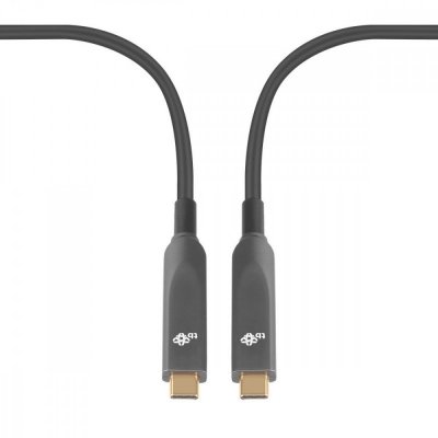 TB Kabel video USB C-C optyczny 4K hybryda 5m