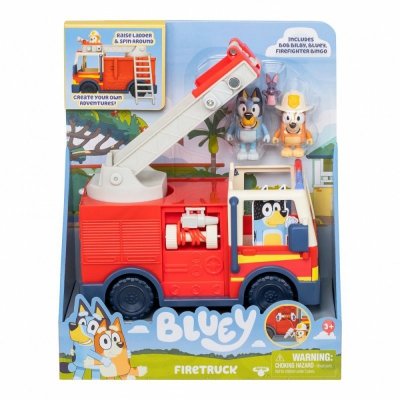 Tm Toys Zestaw figurek Bluey Wóz strażacki